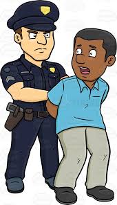 cop arresting brown man